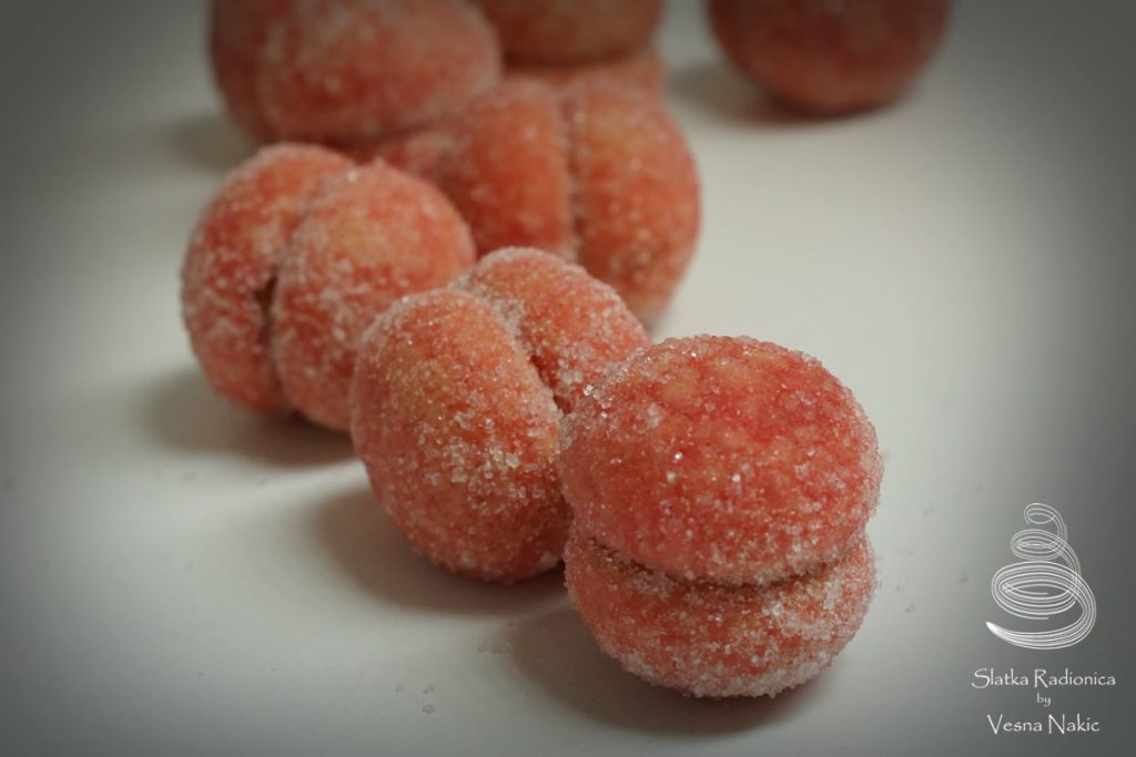 kolači, suhi kolači, breskvice