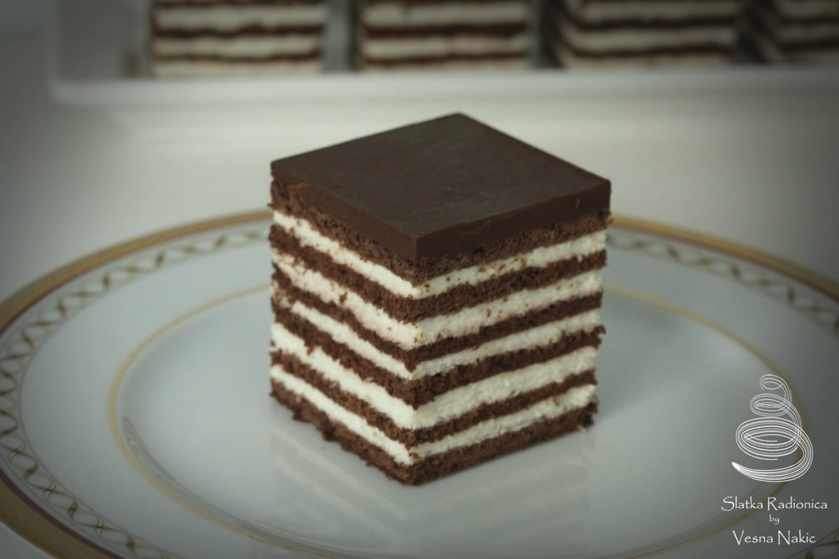 kolači, kremasti kolači, kokos kocke