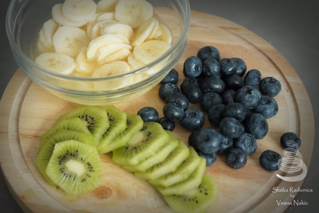 kao ledeni vjetar, torta, voćna torta