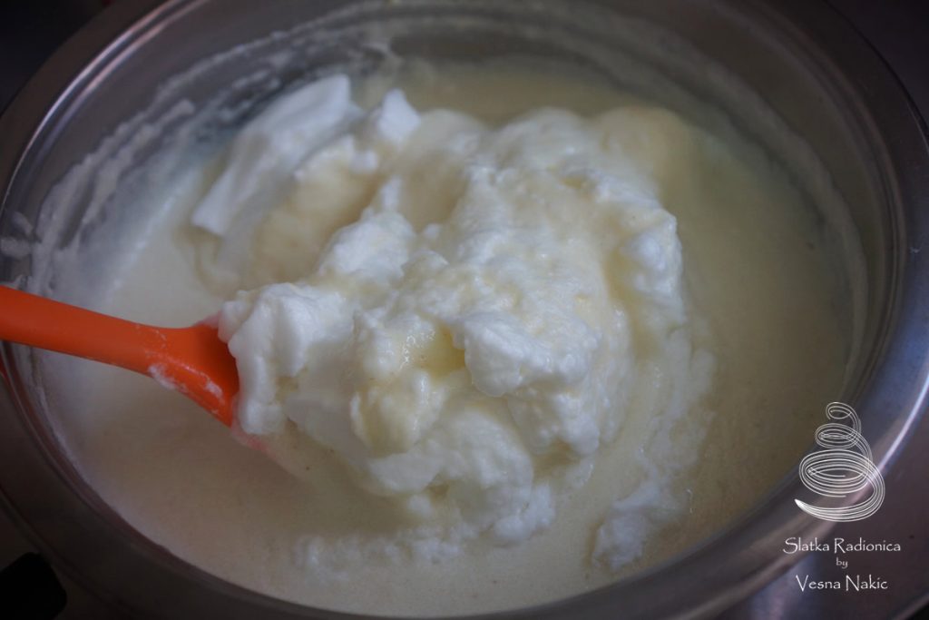 budin od griza, griz, karamel, kolač