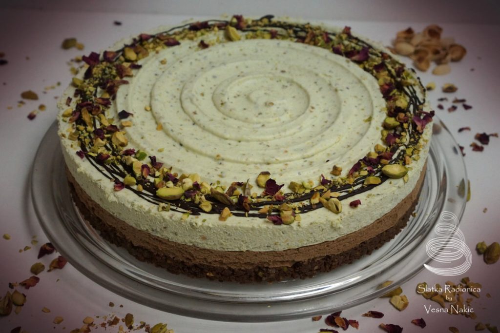 Torta od pistacija i čokolade