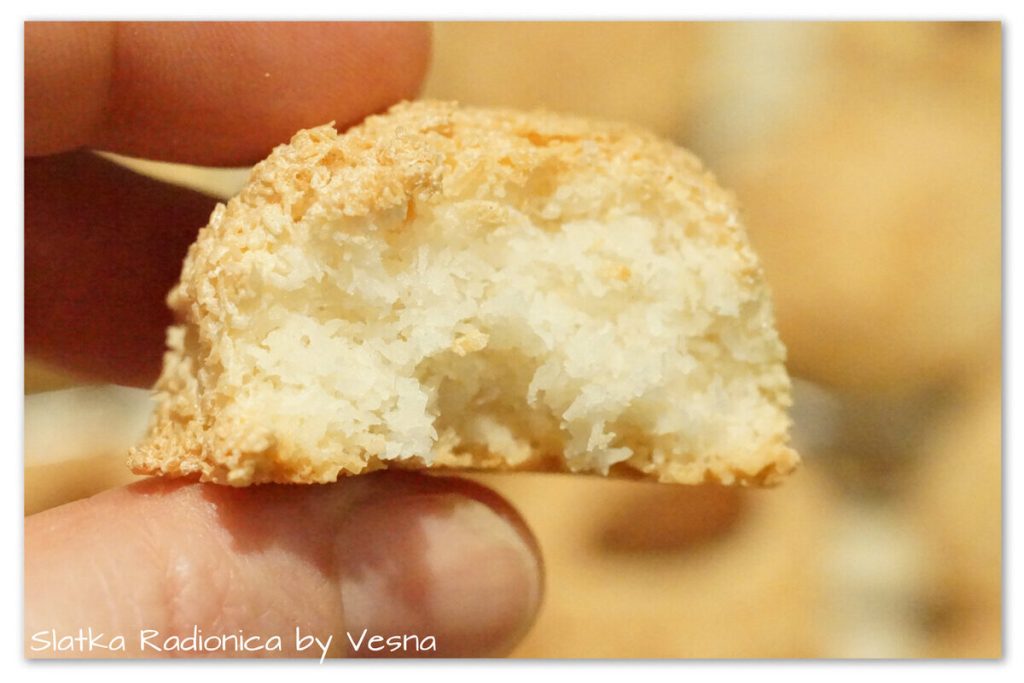 presjek kokos makarona