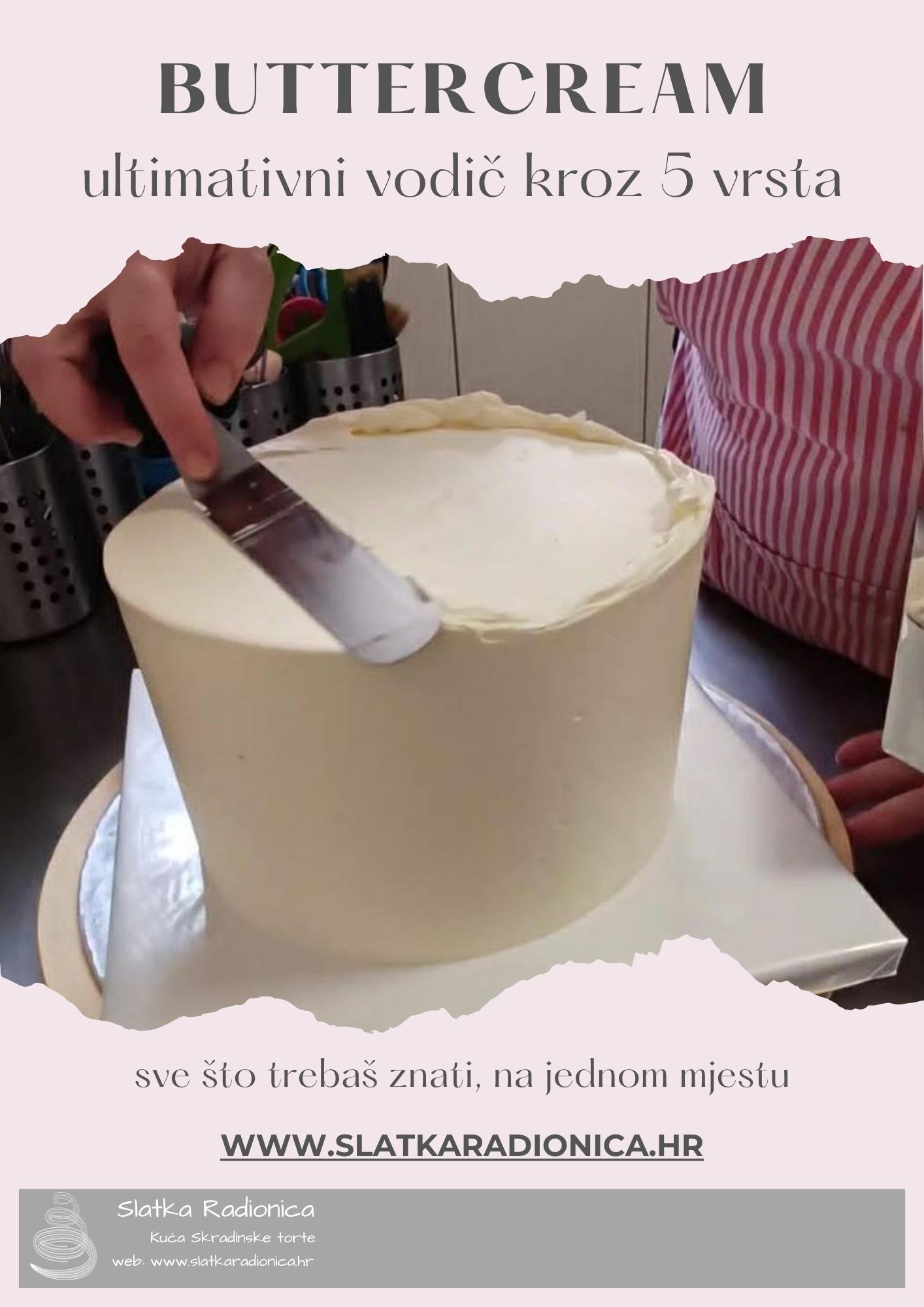 Buttercream - ultimativni vodič kroz 5 vrsta