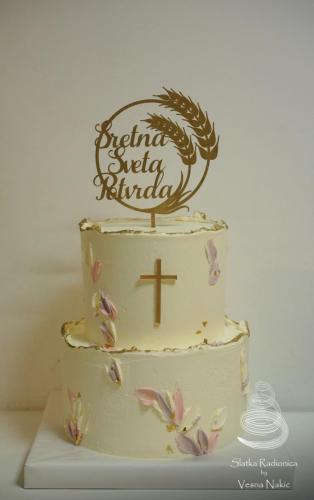 torta za krizmu, krizma, sveta potvrda