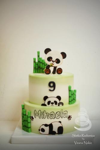 dječja torta, dječje torte, skradin, panda