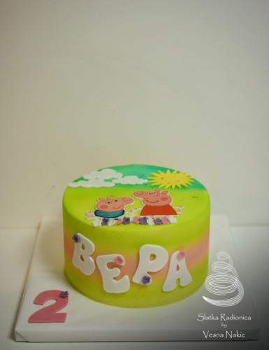 dječja torta, dječje torte, skradin, peppa pig
