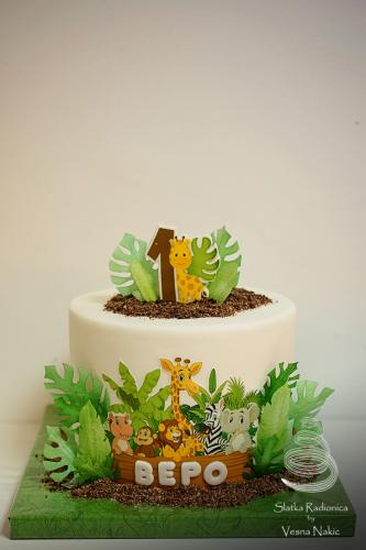 dječja torta, dječje torte, skradin, safari