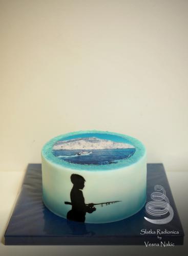 dječja torta, dječje torte, skradin, morska, ribolov