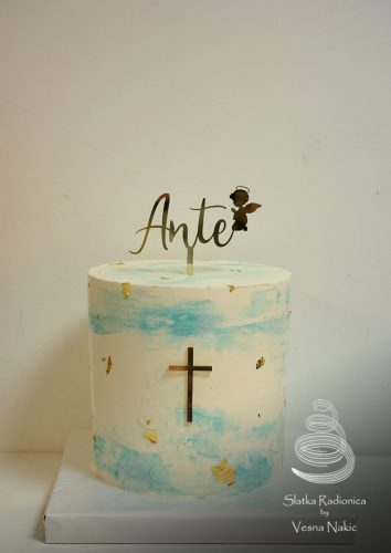 torta za krštenje, krštenje