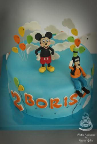 dječja torta, dječje torte, skradin, mickey, šiljo