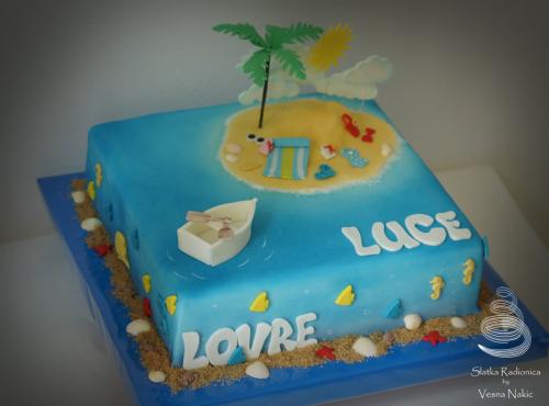 dječja torta, dječje torte, skradin, morska