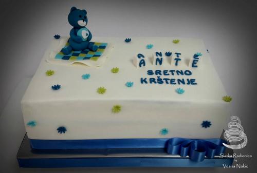 torta za krštenje, krštenje
