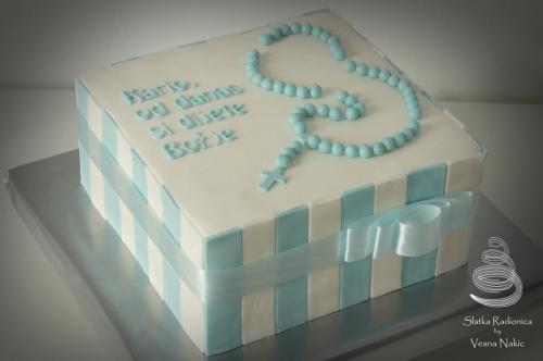 torta za krštenje, krštenje