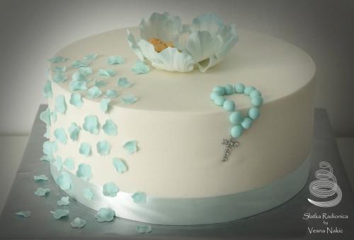 torta za krštenje, krštenje