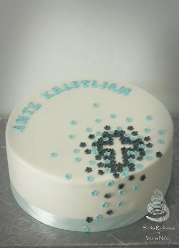 torta za krštenje, krštenje