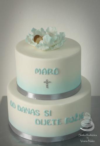 torta za krštenje, krštenje